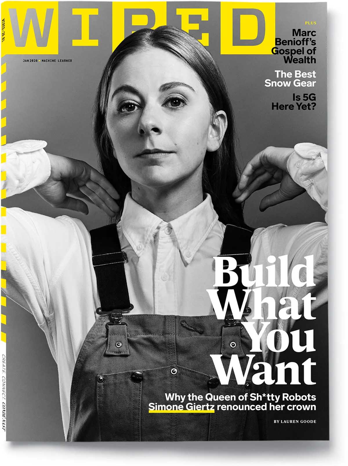 January 2020 WIRED magazine cover